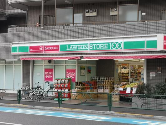 コンビニ　ローソンストア100上石神井店（コンビニ）まで100m