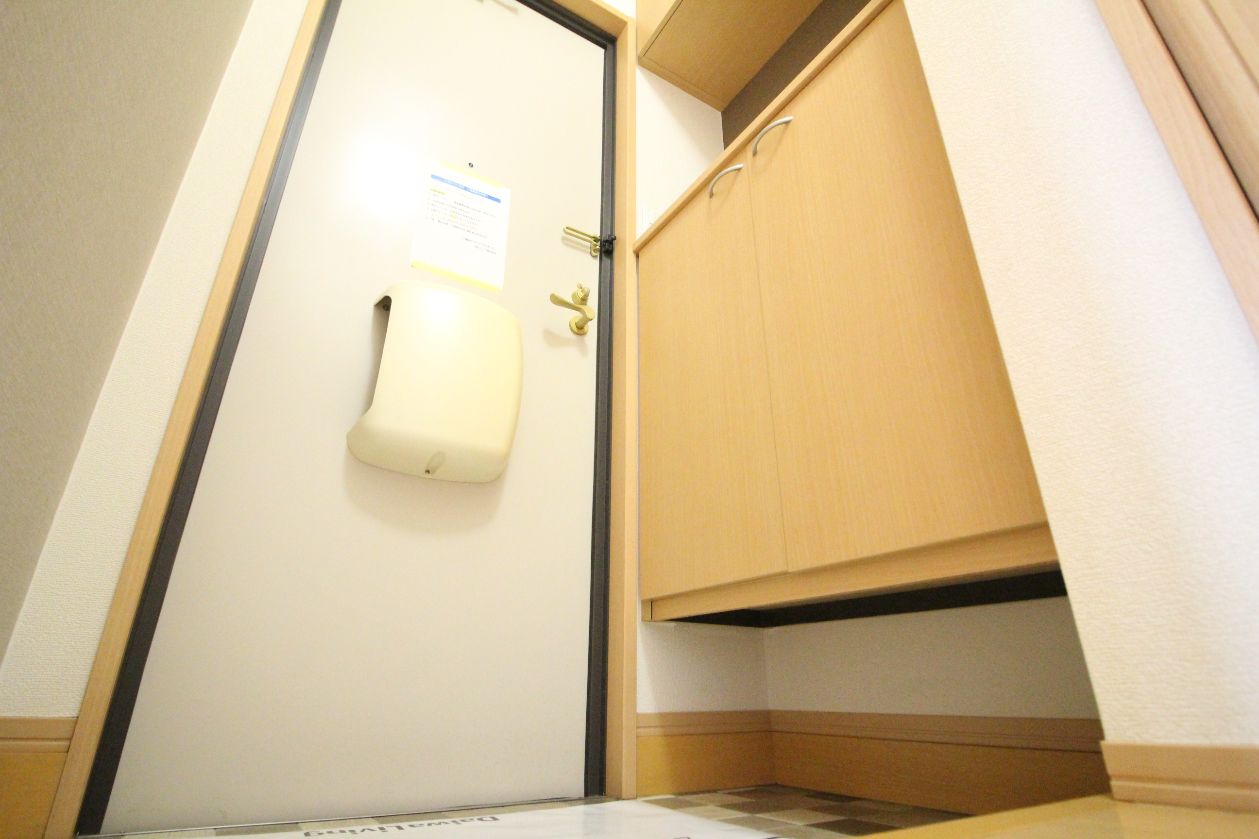 玄関　シューズBOXあります♪