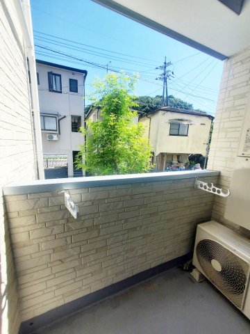 バルコニー　※写真は別部屋です。