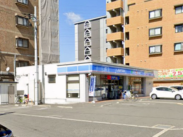 コンビニ　ローソン長原駅西店（コンビニ）まで38m
