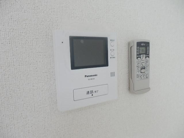 セキュリティ　来訪者の顔もバッチリです