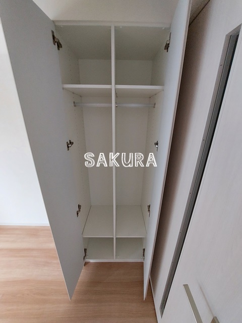 収納　お荷物の多い方でも安心のクローゼット付き♪