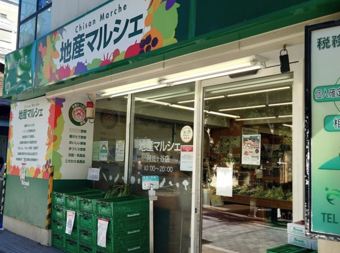 スーパー　地産マルシェ阿佐ヶ谷店（スーパー）まで316m