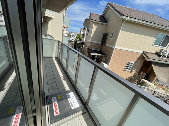 バルコニー　※別部屋の写真です