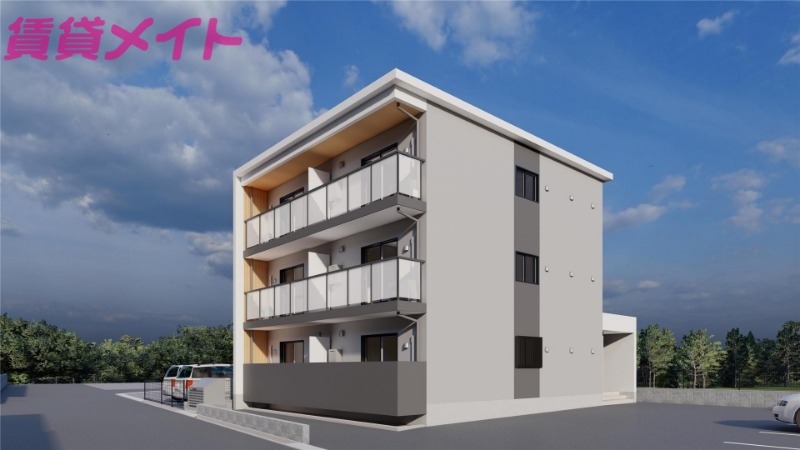 建物外観　完成パース