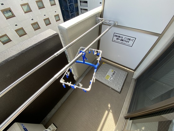 バルコニー　※別部屋の写真です