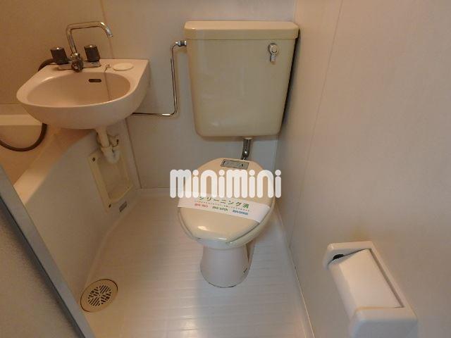 トイレ　お掃除しやすい、バス、トイレ一緒タイプ
