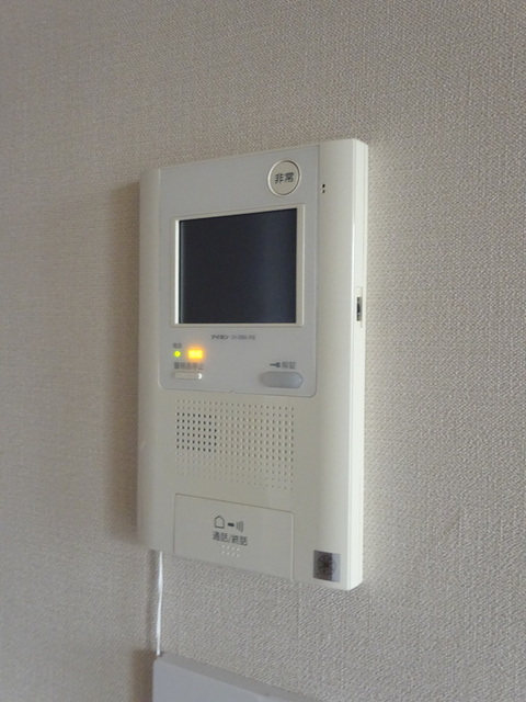 セキュリティ　ＴＶモニタ付きインターフォン　＊前回募集時の写真です