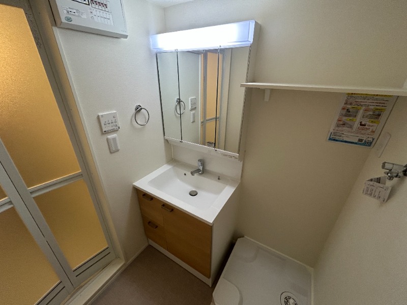 洗面設備　２０１号室の写真