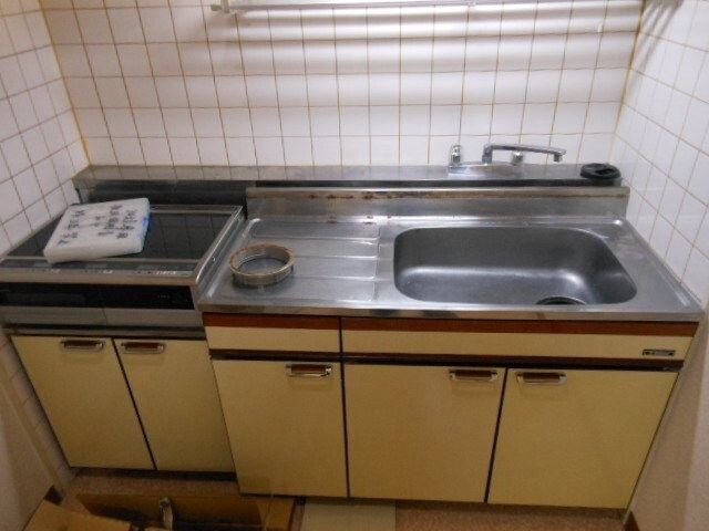キッチン　■グリル機能付き２口IHクッキングヒーターシステムキッチン