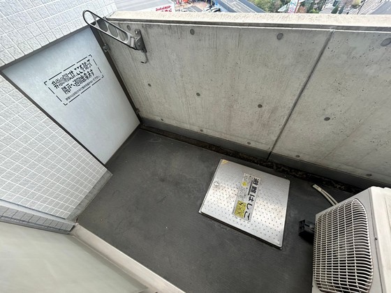 バルコニー　※別部屋の写真です