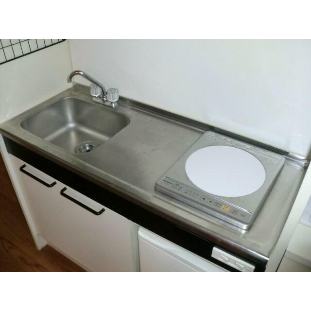 キッチン　IHコンロでお手入れt楽チン