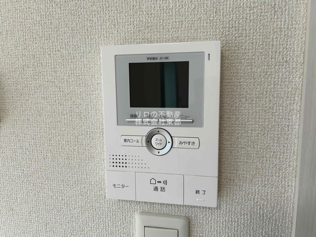 セキュリティ　ＴＶモニター付インターホンがあるので訪問者が一目でわかります