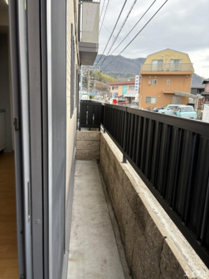 バルコニー　※別部屋の写真です