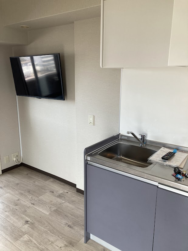 その他部屋・スペース　壁掛け40インチテレビつき！
