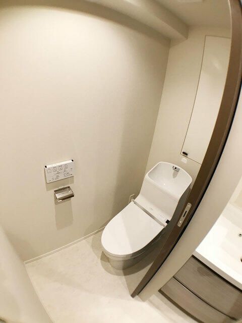 トイレ　ゆったりとした空間のトイレです