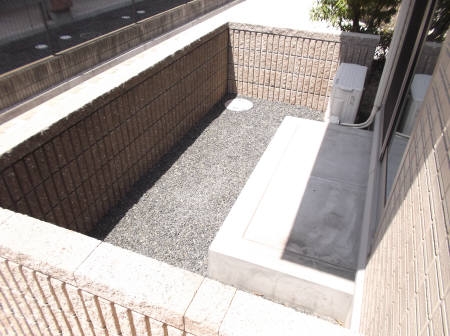 庭　お庭でゆったりと過ごせます