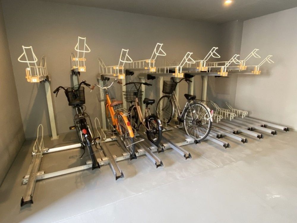 駐車場　駐輪場