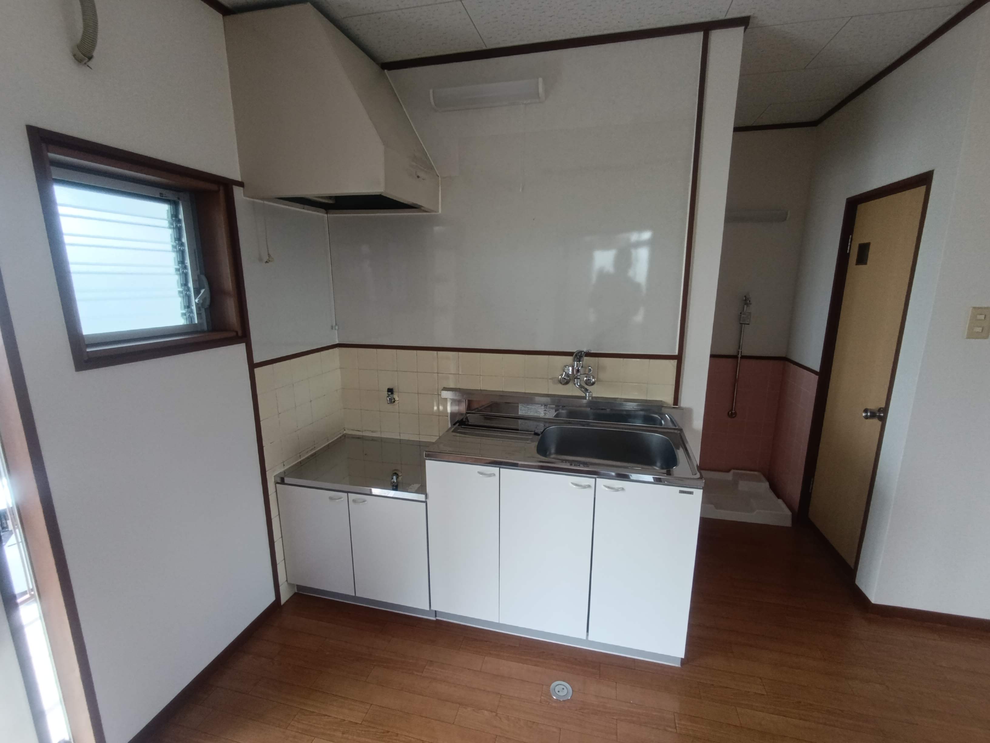 国庁マンションのキッチン写真