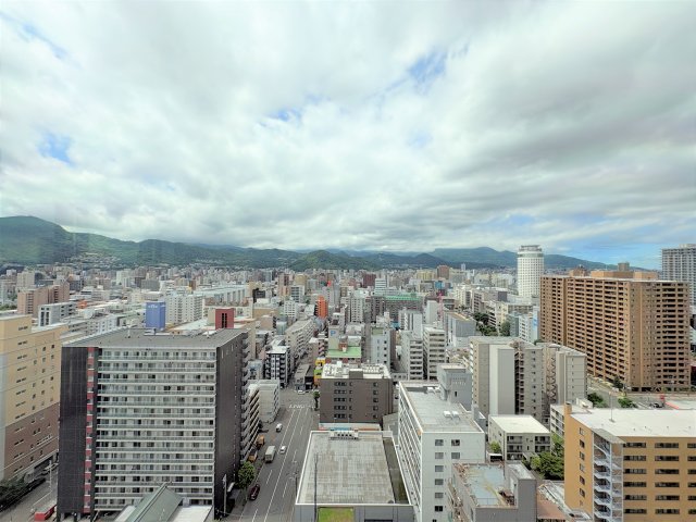 眺望　西側バルコニーからの眺望