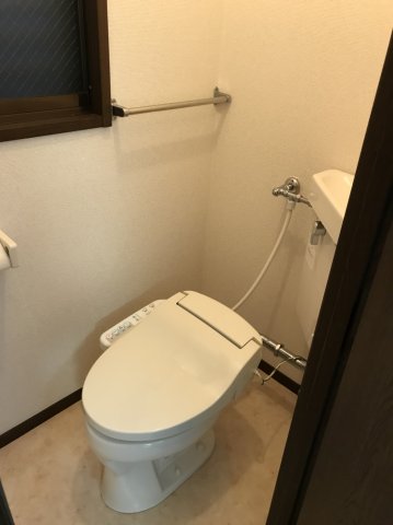 トイレ　ゆったりとした空間のトイレです