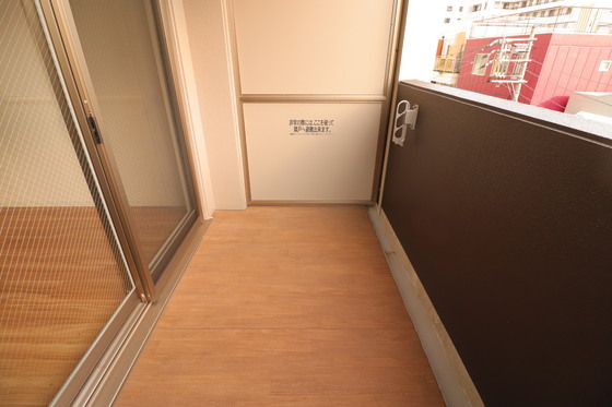 バルコニー　※別部屋の写真です