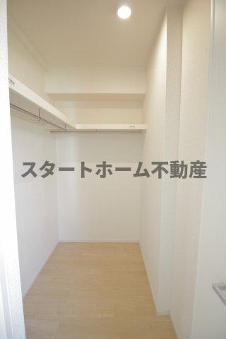 収納　大きなスペースがあり、収納には困りません