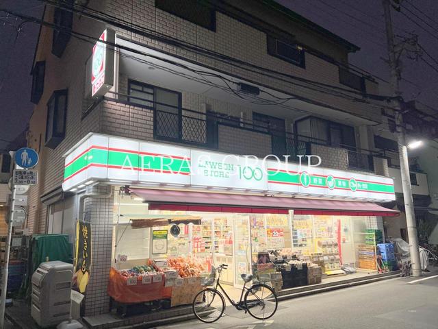 コンビニ　ローソンストア100 東尾久店（コンビニ）まで162m