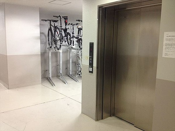 駐車場　駐輪場です。
