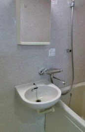 洗面設備　写真は同タイプ住居です。