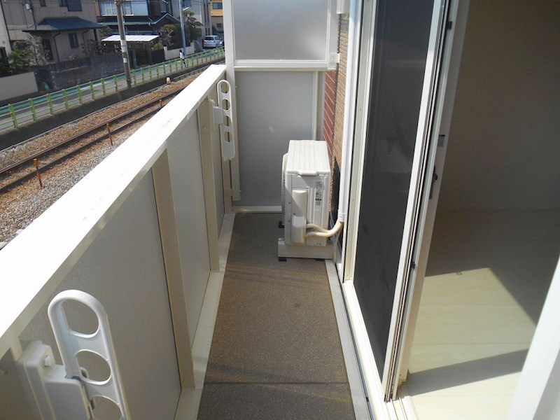 バルコニー　同物件別部屋参考写真です