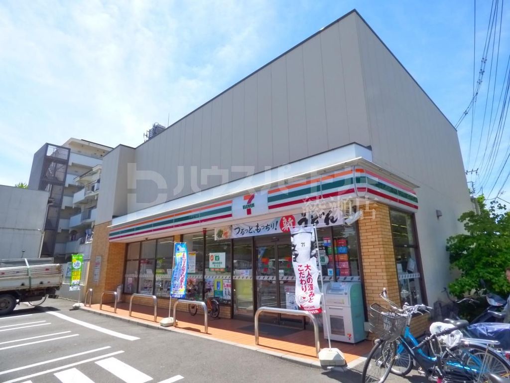 コンビニ　セブンイレブン足立東綾瀬公園店（コンビニ）まで100m