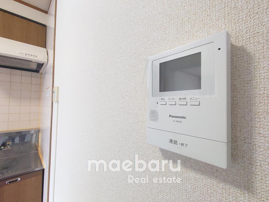セキュリティ　モニターホン　※写真別部屋（反転タイプ）