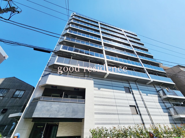 建物外観　エントランスホールには和紙による内照式光壁を配置♪高級分譲！