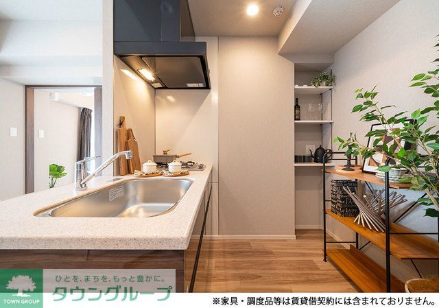 キッチン　家具はイメージです