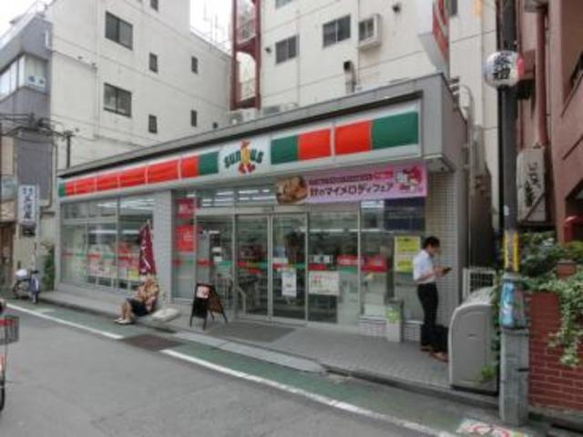 コンビニ　サンクス中野駅南店（コンビニ）まで360m
