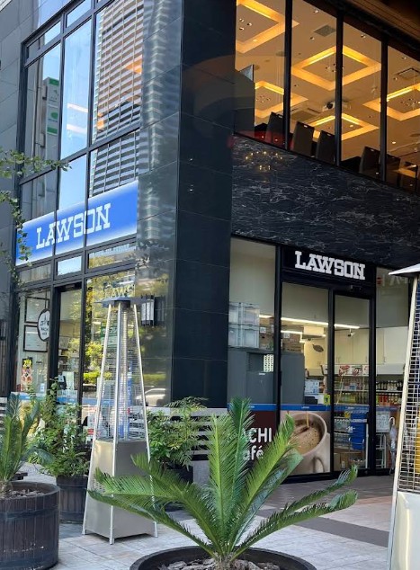 コンビニ　ローソンアパホテル広島駅前大橋店（コンビニ）まで202m