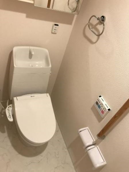 トイレ　同物件他部屋参考