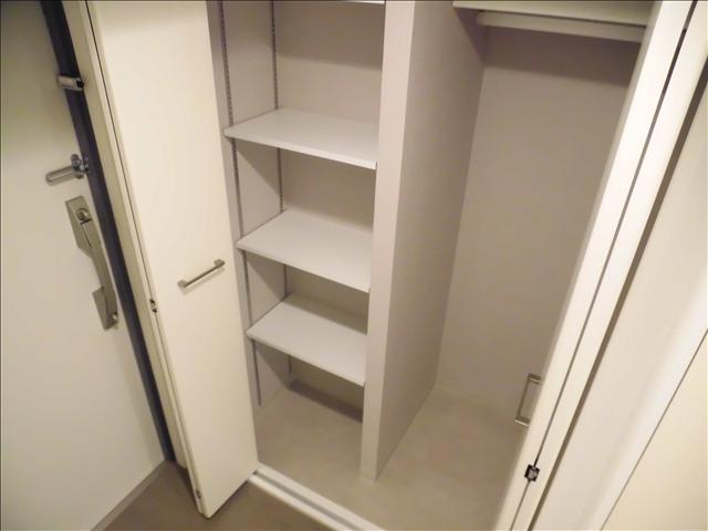 収納　玄関の収納です