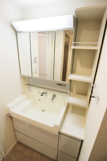 洗面設備　★お掃除らくらくシャワー水栓★