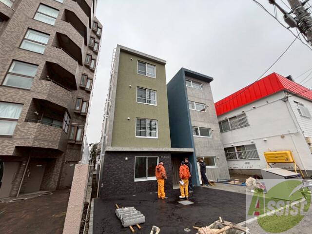 建物外観　札幌市中央区南１８条西「Ｎ．Ａ　ｆｒｏｎｔｉｅｒ」