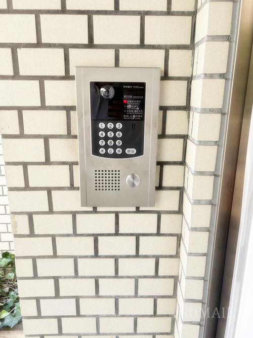 セキュリティ　オートロックです。