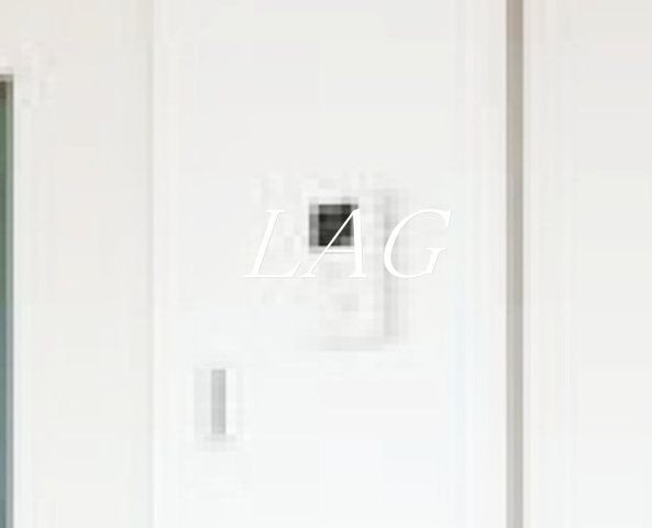 セキュリティ　モニター付きインターフォンです。