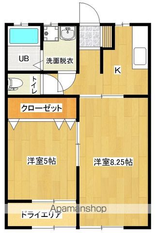 ラ・メール吉尾の間取り写真