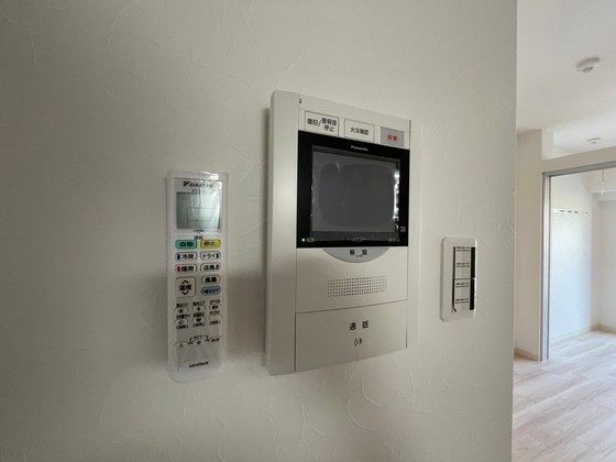 セキュリティ　※別部屋の写真です