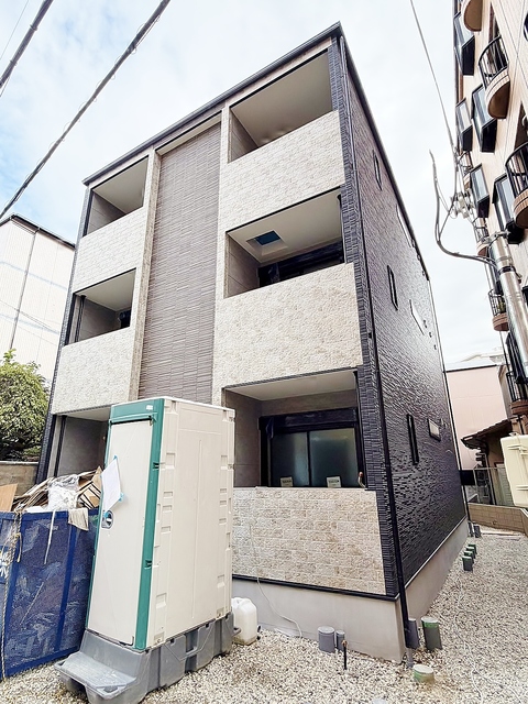 阪急京都線 淡路駅 徒歩5分 3階建 新築の外観写真