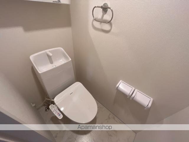 小田原市酒匂 アパートII期工事のトイレ写真