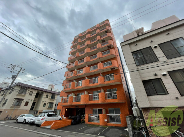 建物外観　札幌市中央区南５条西「エンドレス三井南５条１」