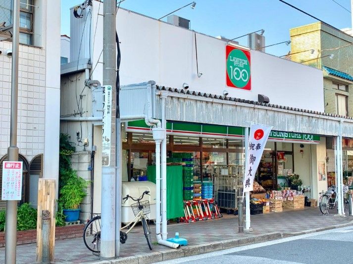 ショッピングセンター　ローソンストア100 LS江東白河二丁目店（ショッピングセンター）まで246m