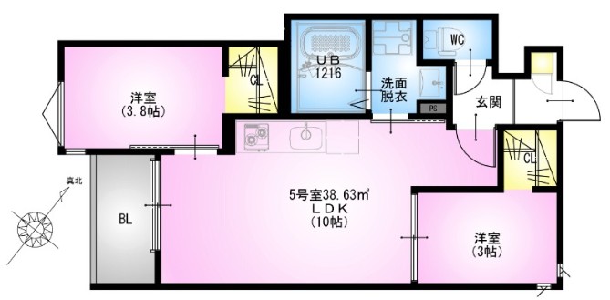 REGALEST 柏Annexの間取り写真